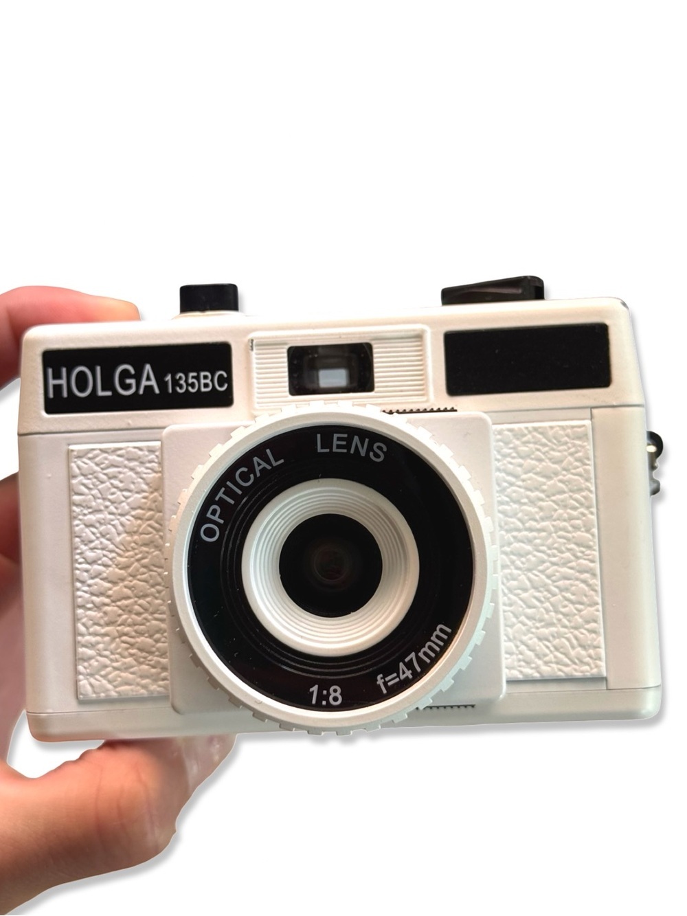 Vintage HOLGA 135BC White Lomo 35mm Film Camera Black Corner Effect - NWOT - Picture 4 of 14